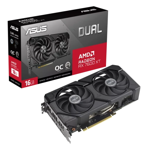 ASUS Dual AMD Radeon RX 7600 XT 16GB GDDR6